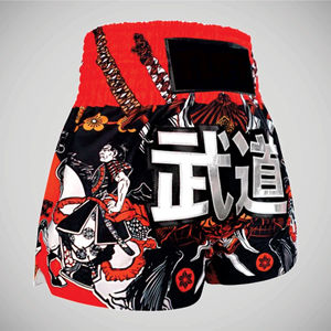 Shorts MMA de haute qualité 100% satin imprimés par sublimation Produit tendance Shorts MMA en gros Quantité OEM Service personnalisé - Product Image 4