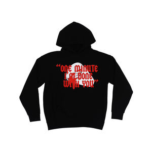 เสื้อสเวตเตอร์แบบสวมหัวลายกราฟิกมีฮู้ดโอเวอร์ไซส์สำหรับผู้ชาย - Product Image 4