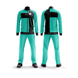 Ensemble de survêtement de sport en polyester et pantalon pour hommes, femmes et jeunes, tenue d'entraînement pour équipe - Product Image 2