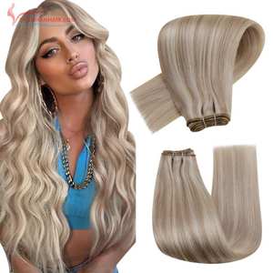 Extensiones de Cabello Humano de Trama Genius de 14 a 24 ", Tramas de Doble Dibujado a Mano, Nueva Trama de Cabello, Fábrica de Vietnam - Product Image 5