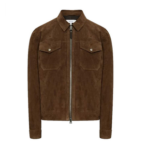 Good Price Premium Quality Autumn Winter <b>Men</b> <b>Suede</b> Leather <b>Jacket</b> Customized Design Slim Fit Classic Biker <b>Suede</b> Leather - Product Image 2