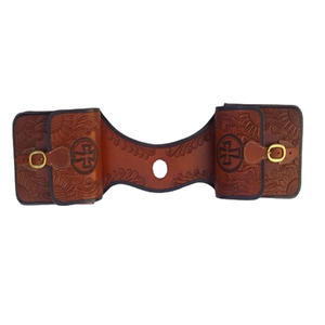 Sacoches de selle en cuir de qualité supérieure usinées à la main pour les bagages des cavaliers - Product Image 2