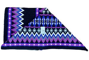 Couverture de selle occidentale de cheval Durable de qualité supérieure véritable laine de Nouvelle-Zélande matériau écologique Logo de couleur personnalisé pour - Product Image 3