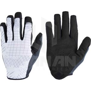 Guantes de Ciclismo de cuero OEM con impresión de logotipo Opciones de color únicas Función de pantalla táctil para el suministro al por mayor al aire libre - Product Image 5