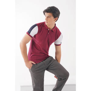 Polos personnalisés pour hommes, couleur unie, avec votre propre logo, polos pour hommes, polos de qualité supérieure pour hommes - Product Image 4