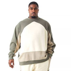 Ensemble de survêtements chauds à manches longues pour sports d'hiver pour adultes Vêtements décontractés Couleur unie Pull à col pour hommes Coupe-vent Respirant - Product Image 5