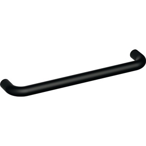 HEWI PA 90 มือจับเฟอร์นิเจอร์สีดำเข้ม 192 มม. เส้นผ่านศูนย์กลาง 13 มม. แบบมีตะขอ - Product Image 1