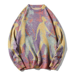 Sudadera con Estampado al por Mayor de Diseño Nuevo OEM, Sudadera Informal con Cuello Redondo para Hombre - Product Image 1