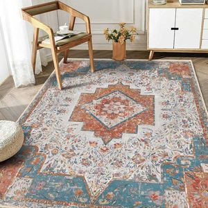 Tùy Chỉnh Trung Quốc Nhà Cung Cấp Chất Lượng Cao Cổ Điển Thảm Phòng Khách Giá Thấp Cổ Điển Nylon In Dày Phương Đông Khu Vực Thảm Dưới Bảng - Product Image 5