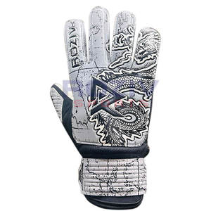 Gants de gardien de but en cuir de haute qualité, style nouveau, vente en gros, durables et respirants - Product Image 2