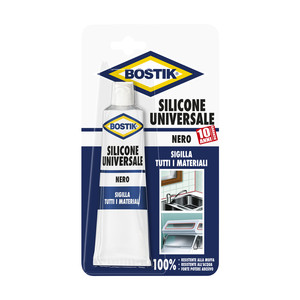 Silicone Bostik 60 Ml Nero - Product Image 1
