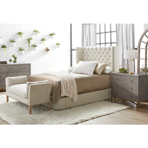 Fabricante de lujo de estilo moderno muebles de dormitorio de alta calidad Faux Shagreen mesitas de noche para muebles de dormitorio muebles para el hogar - Product Image 4