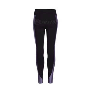 Nuevo estilo en dos colores Logotipo personalizado Entrenamiento sin costuras Mujeres Leggings Mejor venta Ropa activa Mujeres Yoga Leggings - Product Image 5