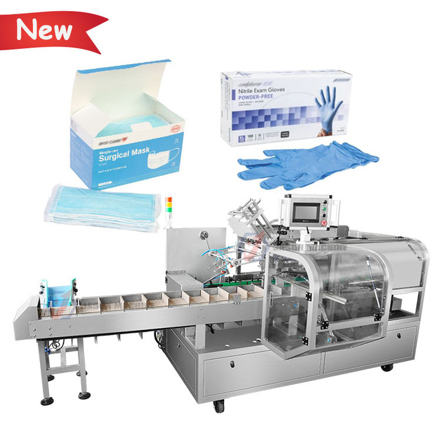 Glove Face Mask Carton Box Packaging Machine Automatic Packing Machine for Box