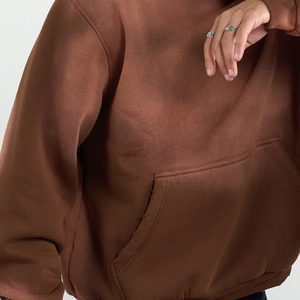 เสื้อฮู้ดกันลมสำหรับผู้ชาย, 100% ผ้าฝ้ายสำหรับฤดูหนาว - Product Image 4