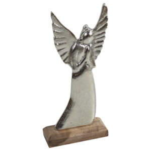 Le plus récent Angle en métal pour le décor de noël finition plaquée argent décor à la maison décor de fête et de mariage Design Angle en métal - Product Image 2