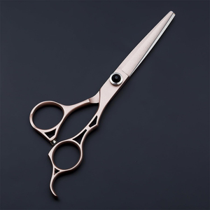 Ensemble de ciseaux de cheveux de vernis miroir de haute qualité Kits d'outils de coiffeur pour la coupe de cheveux et l'amincissement Kit de beauté de Salon - Product Image 3