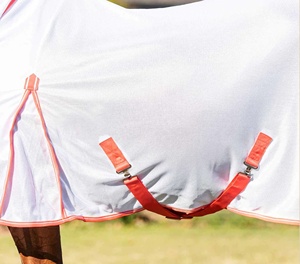 OEM Equestrian Complete Horse Fly Sheet Set Ganzjahres-Ripstop-Mesh-Teppich mit Insekten schutz Langlebige Pferde bekleidung und-ausrüstung - Product Image 4