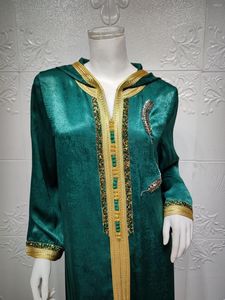 2023 nouveau automne grande taille vêtements islamiques pour adultes femmes culte robes afghanes moyen-orient Robe Abaya dubaï Robe musulmane - Product Image 5