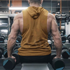 เสื้อกล้ามออกกำลังกายผ้าฝ้ายถักระบายอากาศได้ดี100% สไตล์ลำลองผลิตจากปากีสถาน - Product Image 3