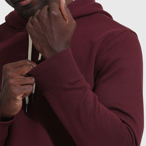 Conjunto Deportivo de 2 Piezas Personalizado para Hombre, Traje Deportivo Informal para Correr con Sudadera con Capucha y Cordones para Invierno, Teñido Liso, Gran Venta - Product Image 3