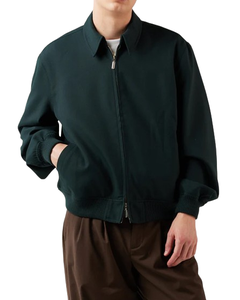 Chaqueta forrada con logotipo personalizado para hombre, chaqueta de invierno de lona pesada para entrenadores, chaqueta de trabajador con cremallera duradera para hombre - Product Image 1