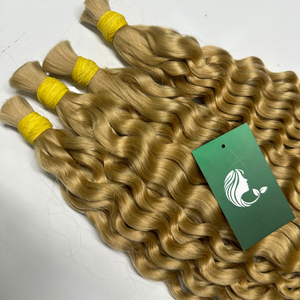 Usine Top Grade Qualité Double Dessiné Cuticule Aligné Blonde 60 # Couleur Bundles de Cheveux 30 pouces Extension de Cheveux Humains - Product Image 4