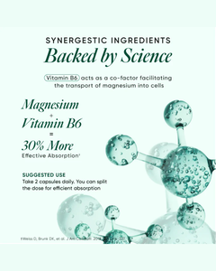 Capsules de magnésium à haute absorption pour la récupération musculaire Augmentation de l'énergie et relaxation naturelle Formule ultra-forte - Product Image 5