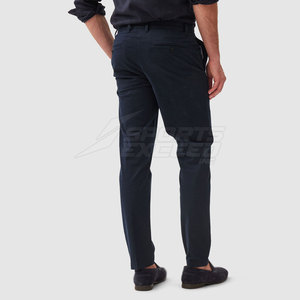 Pantalón de Algodón Casual Ligero de Corte Recto, Transpirable y de Secado Rápido, de Cintura Media, de Alta Calidad en Venta al Por Mayor - Product Image 2