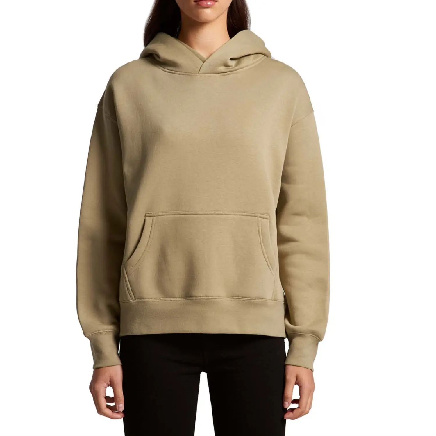 Premium Quality Women's hoodie Sweatshirt Custom Logo 300gsm Cotton Polyester Loose Fit Oversize Printing Heavyweight Hoodie