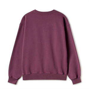 Sweat-shirt à col rond surdimensionné en molleton marron pour homme, pull à manches longues, streetwear d'hiver décontracté - Product Image 2