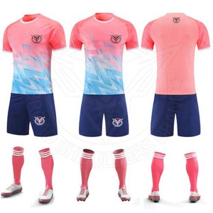 ชุดเสื้อเจอร์ซีย์ฟุตบอลแบบดั้งเดิมชุดเสื้อทีมฟุตบอลแบบระเหิดชุดเต็มตัวทำเองสำหรับทีมสโมสร - Product Image 4