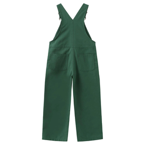 Women's Denim Overalls Floral Print Solid Breathable Quick Dry Eco-Friendly Waterproof <b>Loose</b> <b>Fit</b> Mid Waist Stonewashed Casual - Product Image 2