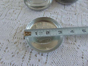 Sous-verres de luxe de qualité ronde grise en acier inoxydable pour thé et café Sous-verres de cuisine en gros à vendre durables et élégants - Product Image 2