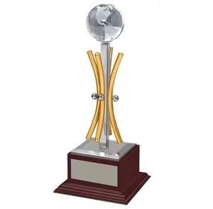 Coupe de trophée de cricket en métal de qualité supérieure, prix sportif de championnat, cadeau commémoratif - Product Image 6
