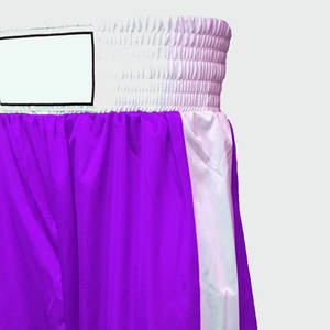 Pantalones cortos de boxeo para hombre de poliéster de alta calidad más vendidos, y logotipo diseño personalizado, servicio OEM, pantalones cortos de boxeo - Product Image 6