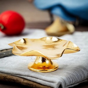 Premium Hammered Brass <b>Bowl</b> with Glossy Finish Perfect for Serving <b>Snacks</b> Decor Gifting Ideal for Modern Home Dining Use - Product Image 6