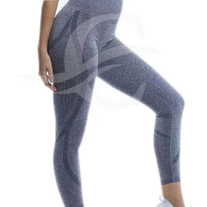 Women's High Quality High-Waisted Seamless Yoga Pants-Butt Lifting Gym Wear <b>Leggings</b> with Solid <b>Pattern</b> - Product Image 3