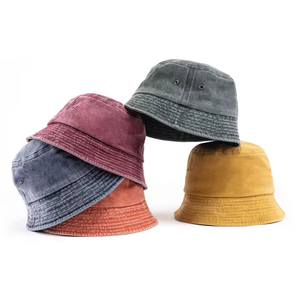 หมวกบักเก็ตแฟชั่นหลากสี ดีไซน์ยูนิเซ็กซ์  ปักโลโก้ตามสั่ง รุ่น 2026 - Product Image 1