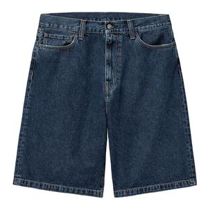 Custom Mens Embroidery Blue Denim Washed Baggy <b>Shorts</b> <b>Low</b> MOQ Streetwear Solid Pattern Reasonable Price OEM Available - Product Image 1