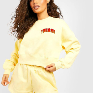 Vente en gros de sweat-shirts à capuche personnalisés en coton 100%, streetwear, vêtements décontractés lourds, vêtements d'hiver imprimés, tie-dye, vierges, pour femmes - Product Image 4