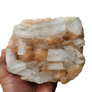 หินธรรมชาติคริสตัลตัวอย่างพลอย apophyllite คลัสเตอร์หินอาเกตรักสำหรับของขวัญคริสตัลตกแต่ง - Product Image 6