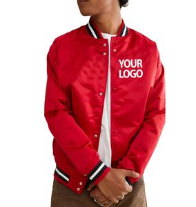 Veste en satin respirant sur mesure pour hommes, produits en gros - Product Image 1