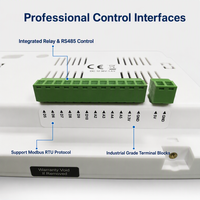 Panel de Control PoE Android 15 de 7 Pulgadas, Pantalla Táctil Empotrada Q896S para Automatización de Edificios y Sistema de Intercomunicación Inteligente