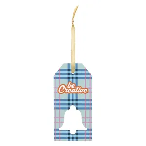 Étiquettes cadeaux personnalisées PrinTag Plus avec rubans de Noël et étoiles pour le merchandising - Product Image 2
