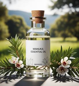 Fourniture en vrac d'huile essentielle de Manuka de qualité cosmétique pour la fabrication de bougies à lotion savonneuse et de produits de beauté pour le bricolage - Product Image 1