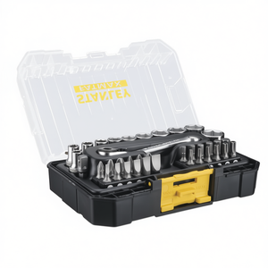 Portaherramientas de trinquete Stanley Pro-Stack de 1/4'' con brocas pequeñas (37 piezas) Juego de brocas y llaves de vaso - Product Image 2