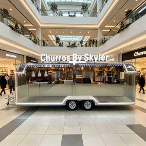Nouvelle Arrivée - Camion de Restauration Entièrement Équipé, Remorque BBQ, Four à Pizza, Chariot à Boissons et Aliments avec Congélateur pour Restaurants de Restauration Rapide - Product Image 5