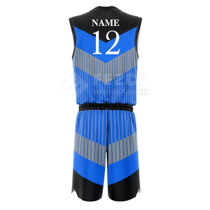Conception de logo personnalisée, créez votre propre ensemble de maillots de basket-ball respirants pour hommes, grande taille, prix de gros en stock - Product Image 3