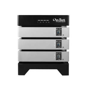 แบตเตอรี่ลิเธียมแบบเรียงซ้อนได้ Outback Power EnergyCell 5 ขนาด 25.6 กิโลวัตต์ชั่วโมง 100 แอมป์ชั่วโมง สำหรับระบบไฮบริดในบ้าน - Product Image 2